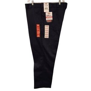 NWT Mens Dickies 874 Original Fit Flex‎ Blue Work Pants Size 46 X 32 NEW w/TAGS